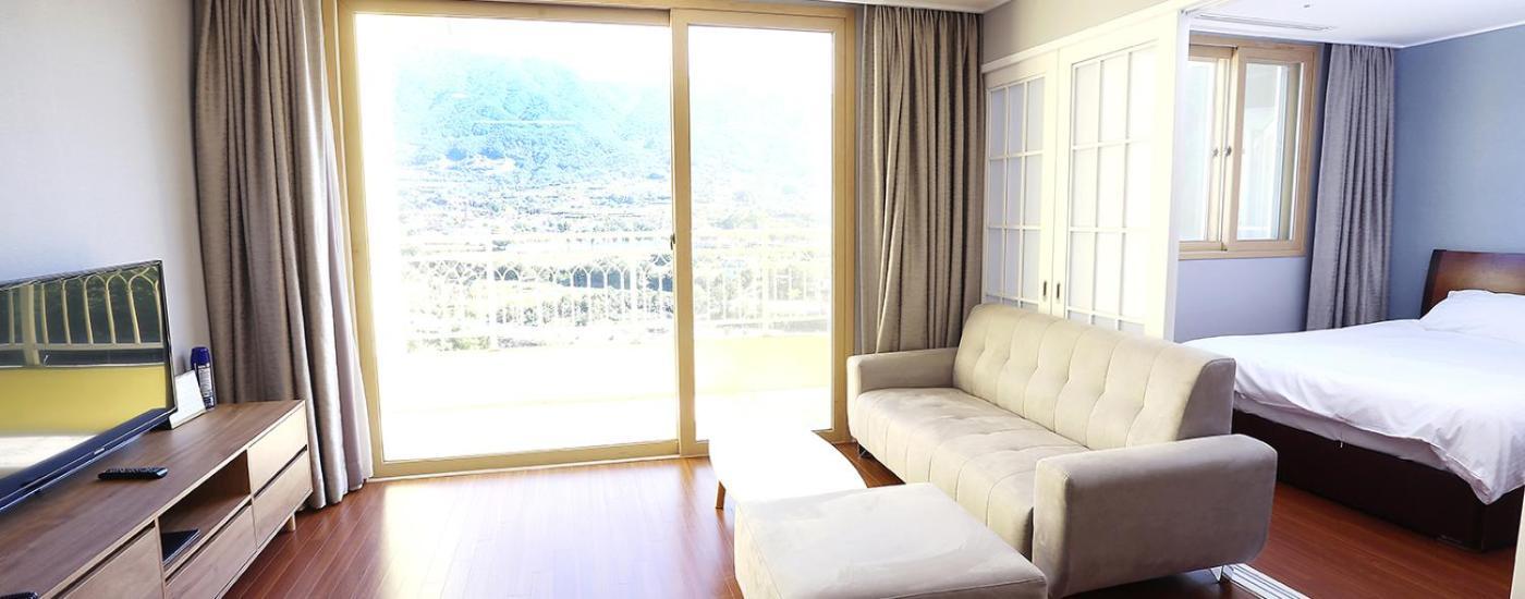 The K Jirisan Family Hotel Gurye Bagian luar foto